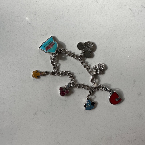 Disney Charm Bracelet (April birthday pendent) - Picture 2 of 8